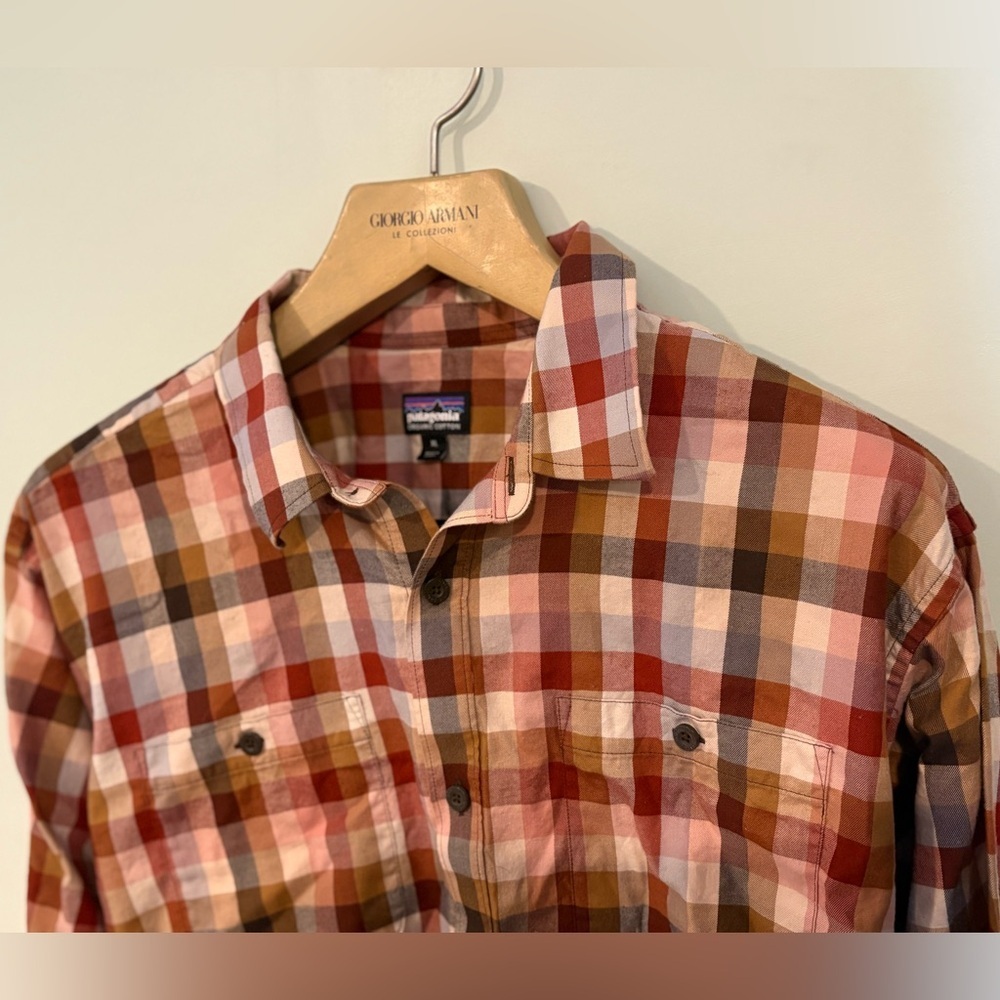 Patagonia Organic Cotton Plaid Button-Up